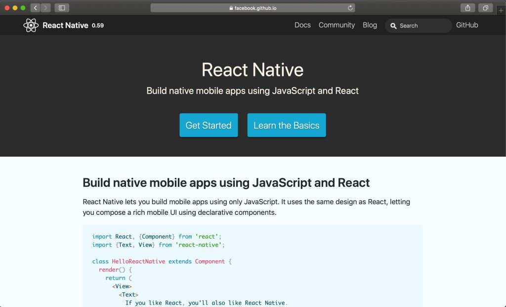 Getting Started With React Native 1 react1